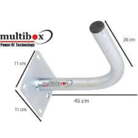 Multibox L Ayak ( L tipi çanak anten ayağı )